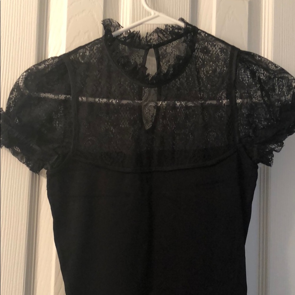 Black stretch mini dress Bebe Size XSmall